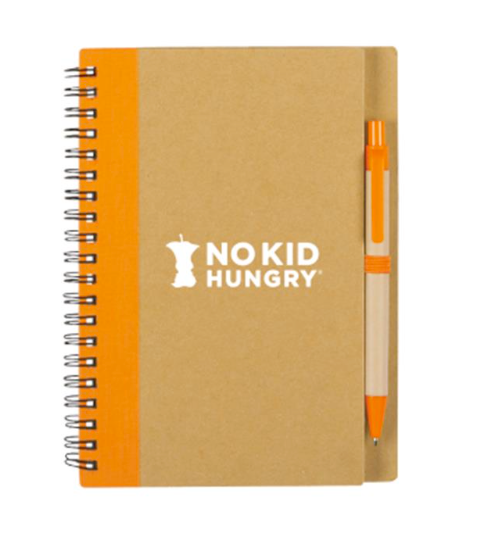 Eco-Inspired Spiral Notebook & Pen