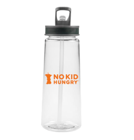 22 oz. Sports Water Bottle w Straw