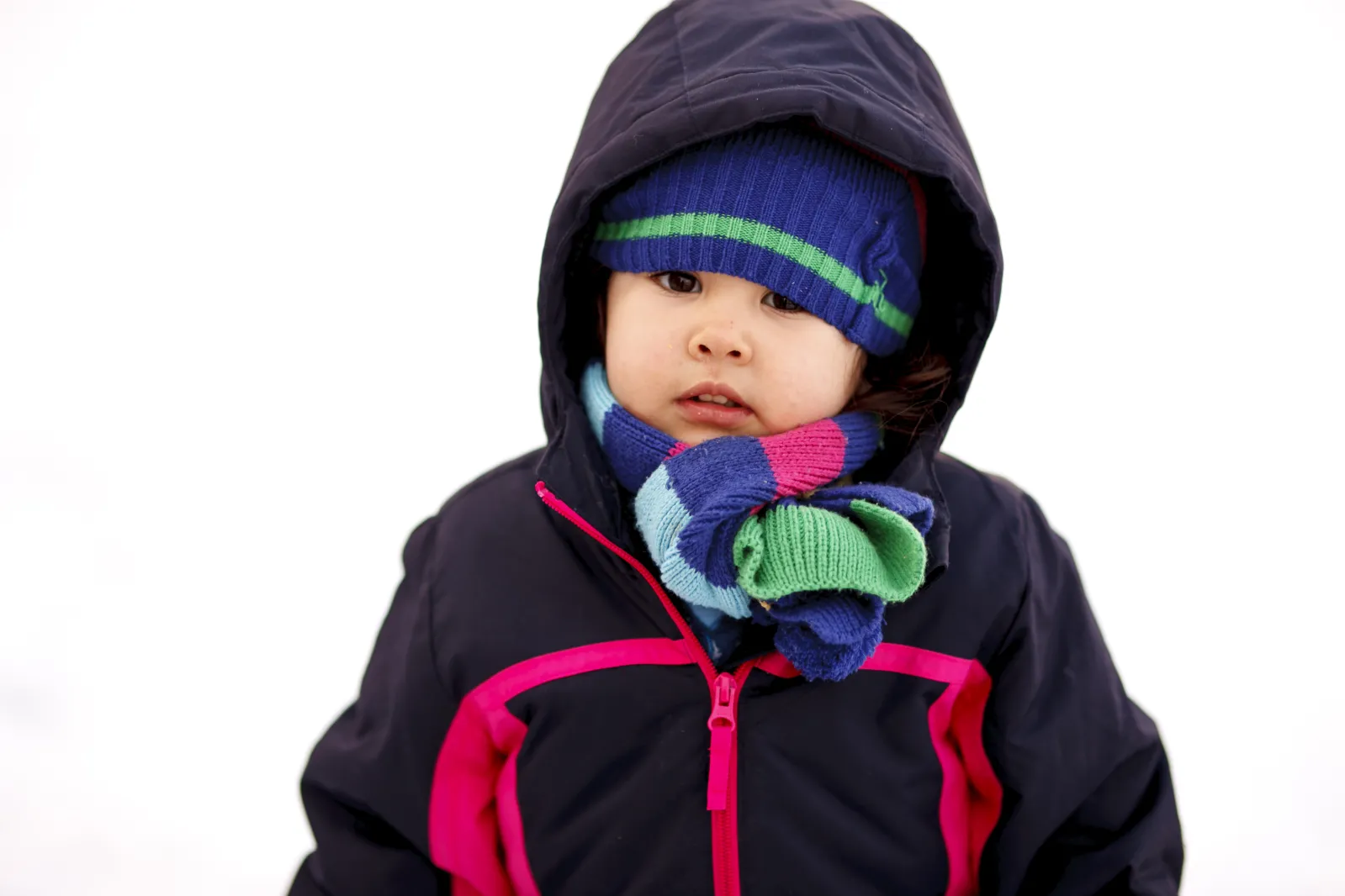 No Kid Hungry photo of child in winter thumbnail image