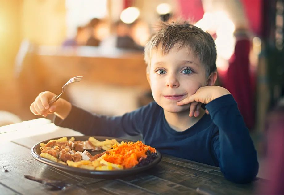 Dine Out Stock Photo