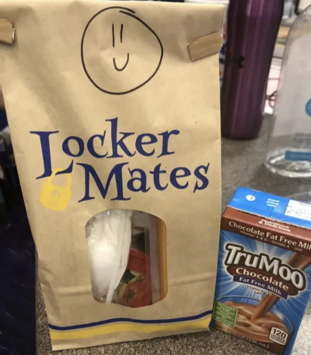 A bagged lunch at a summer meals program