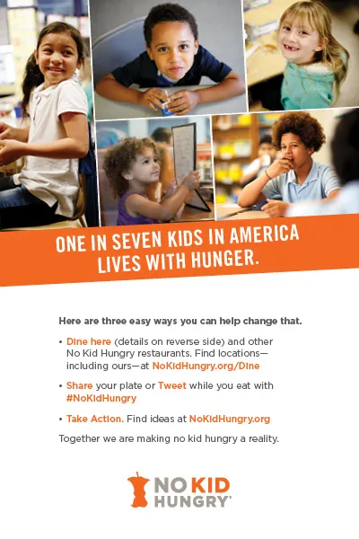 Dine standard table card 4x6