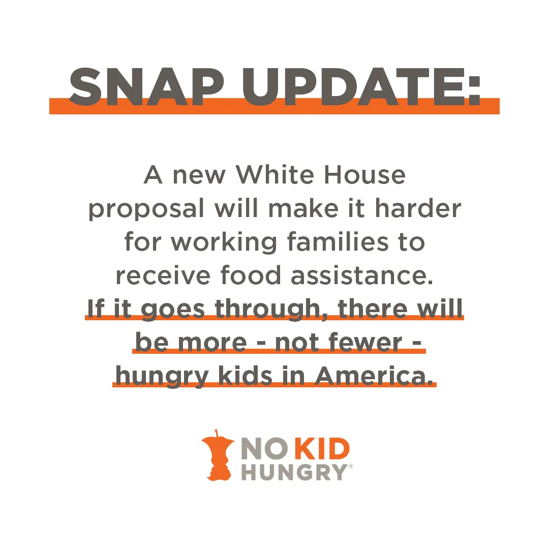 This SNAP rule would put kids at risk of hunger