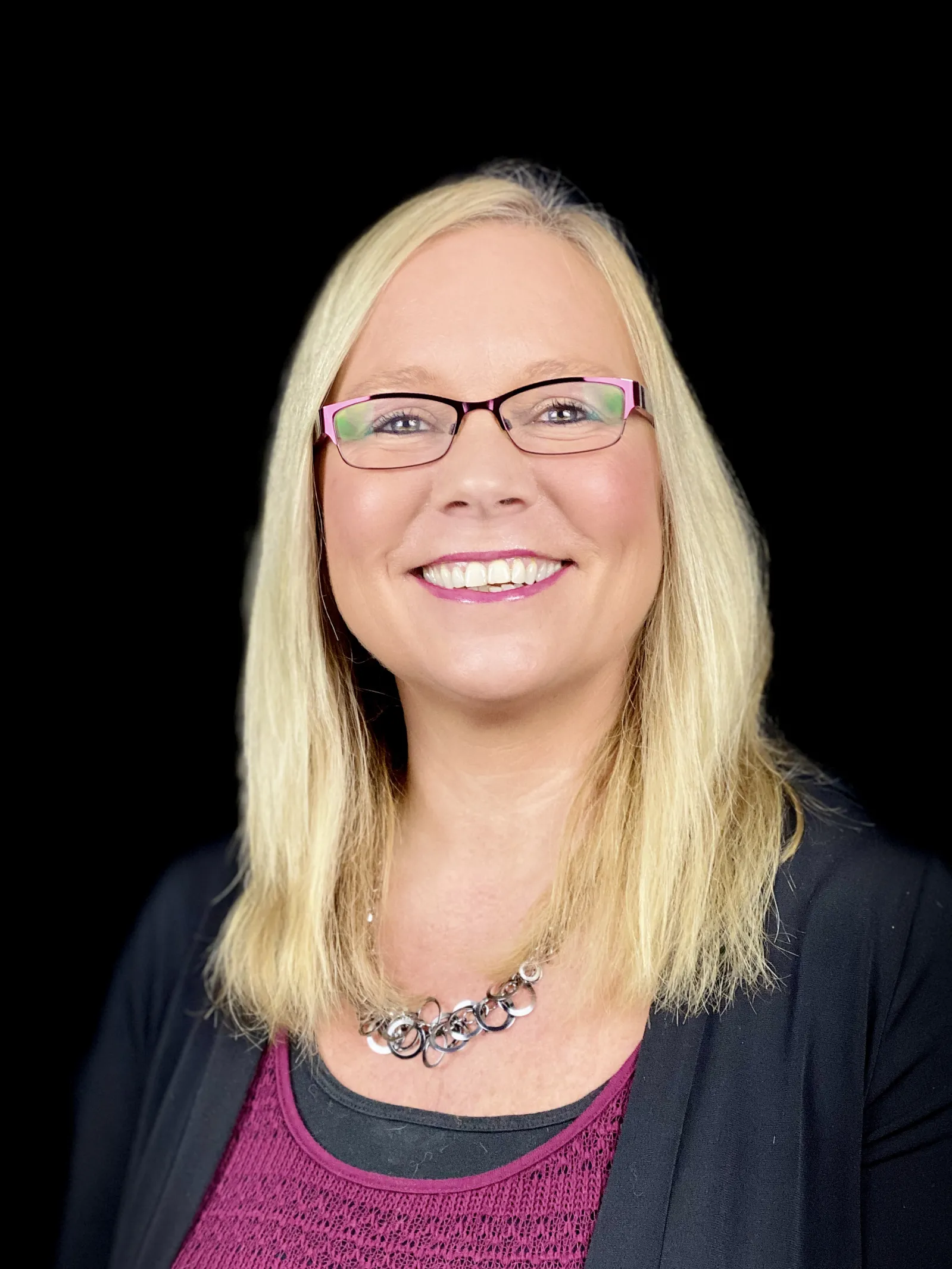 Headshot of white woman