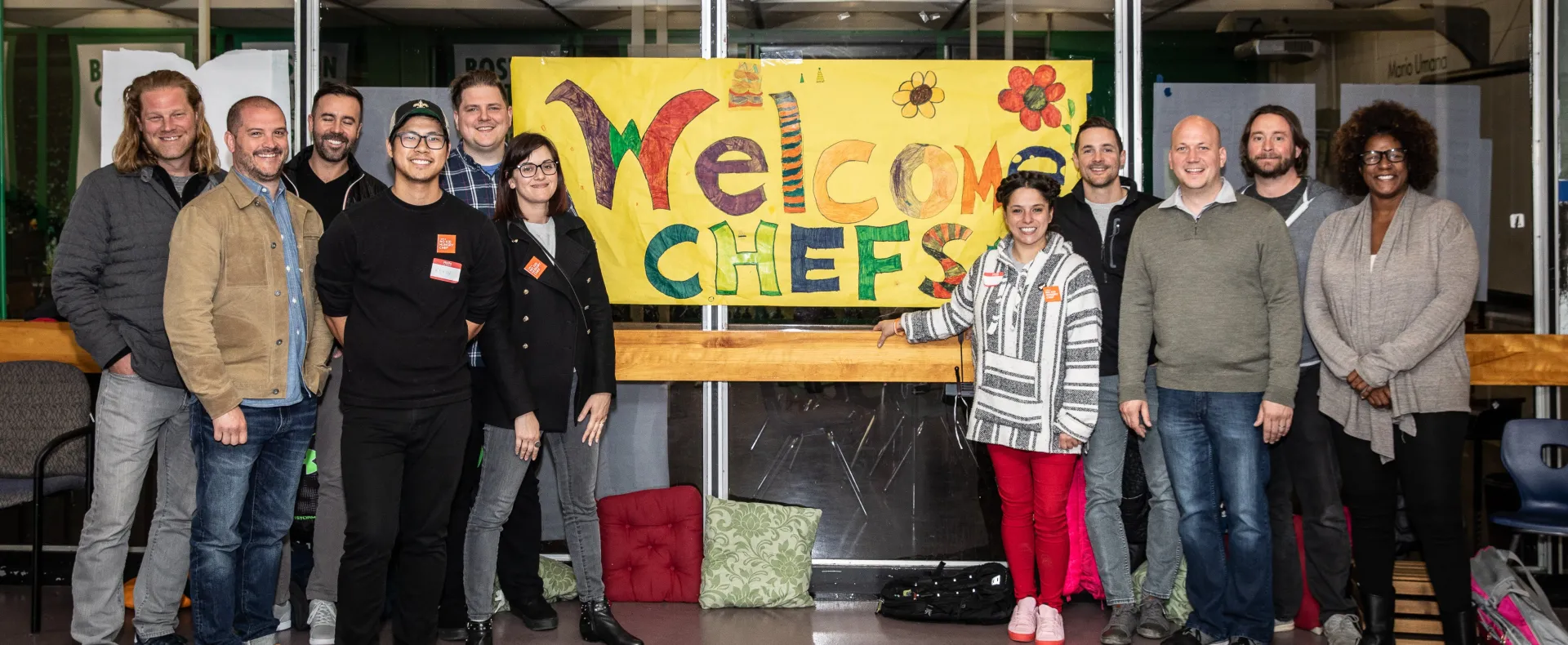 Chefs from across the country visit classrooms in Boston.