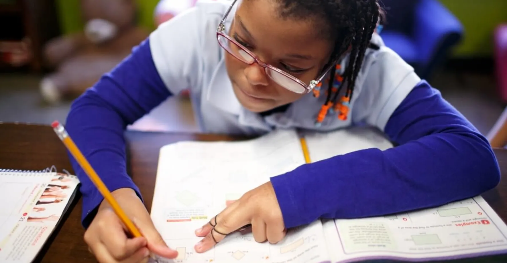 Child Doing Homework