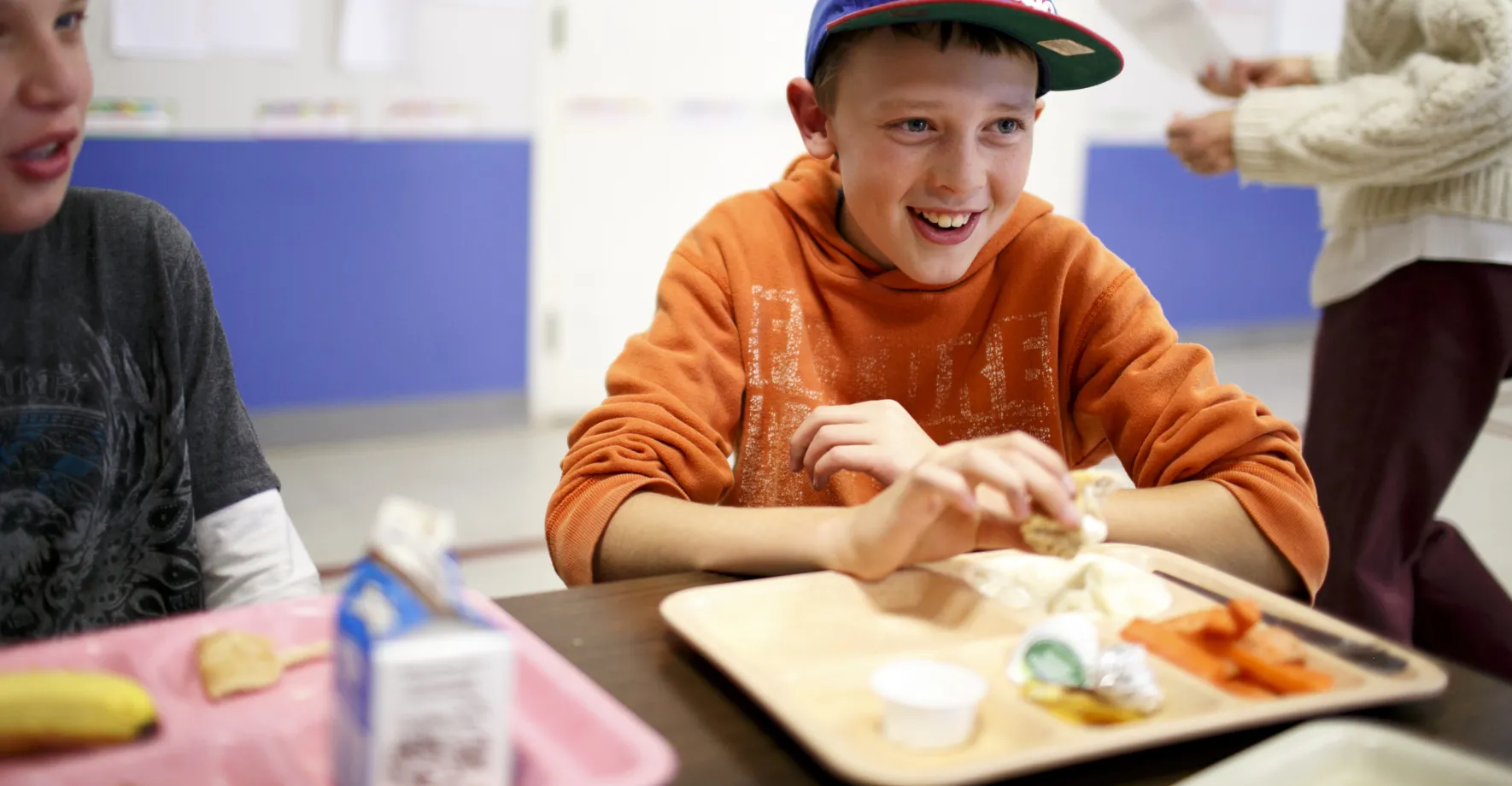 Kids Eating Afterschool Meals