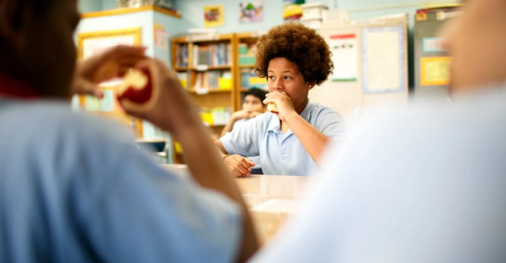 Breakfast in the classroom