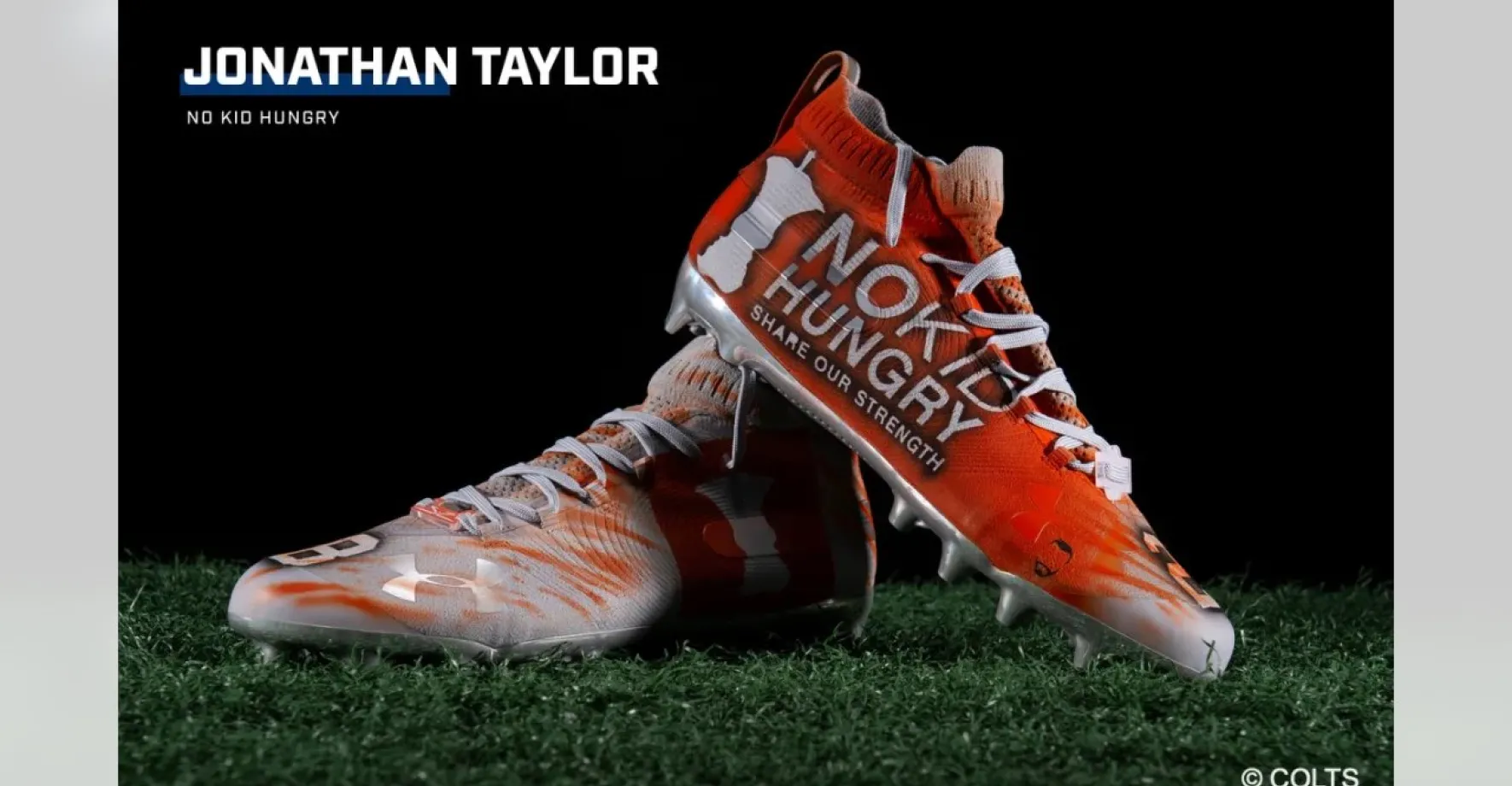 No Kid Hungry cleats