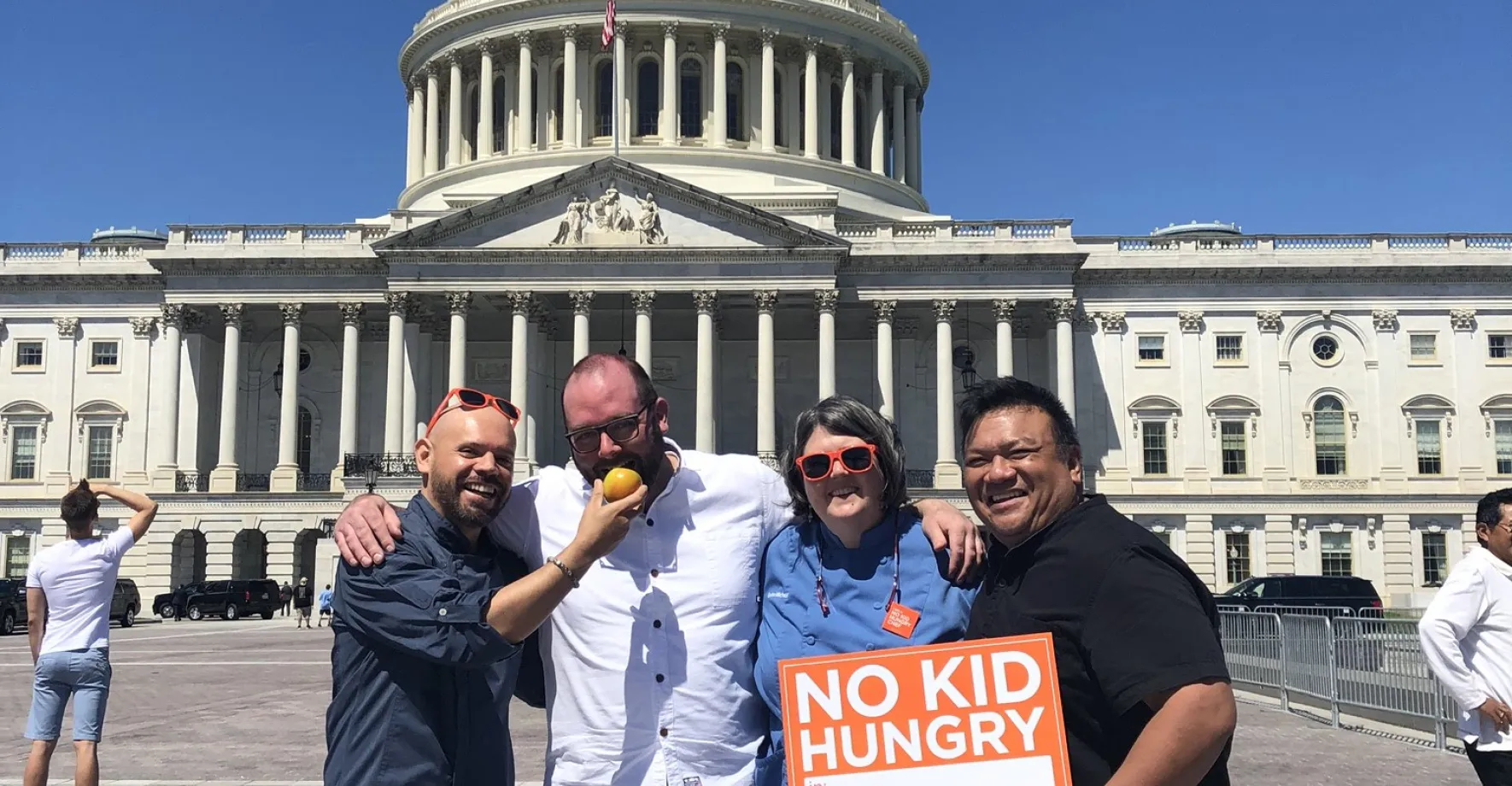 A group of chefs on Capitol Hill