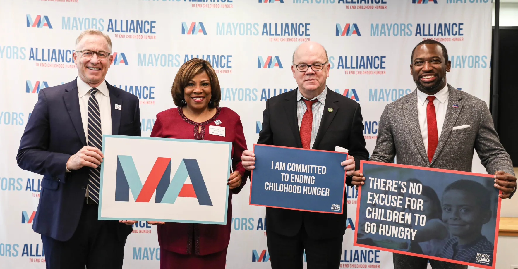 Mayors of the Mayors Alliance to End Childhood Hunger