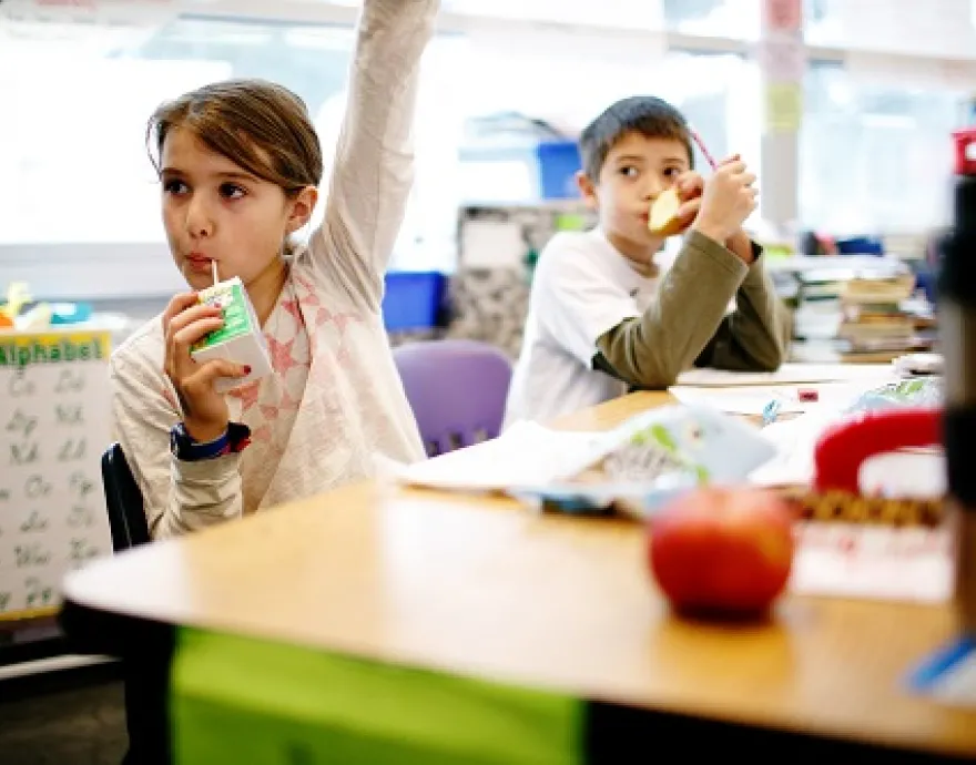 Breakfast at school gives hungry kids the fuel they need.