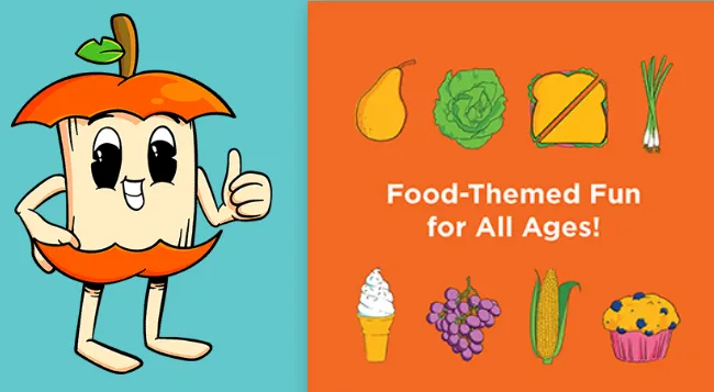 Cover of Activity Guide - Food-Themed Fun for All Ages