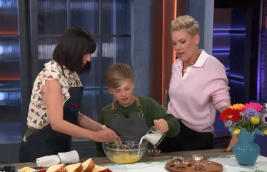 P!nk on the Kelly Clarkson Show