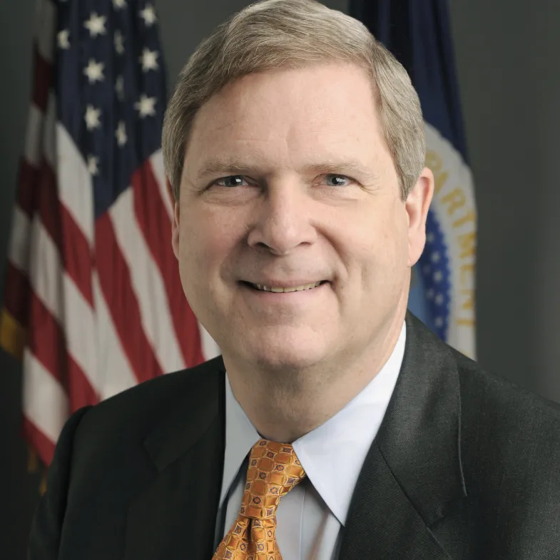 Headshot of US secretary Vilsack