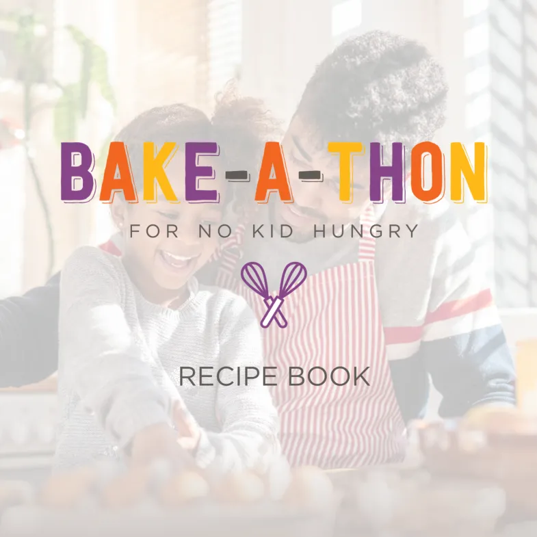 Bake-a-thon recipe book image