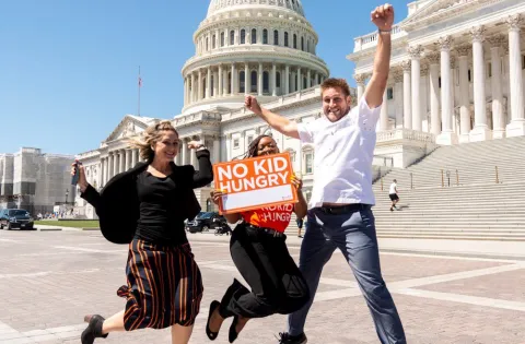 Chefs lobbying for kids in Washington