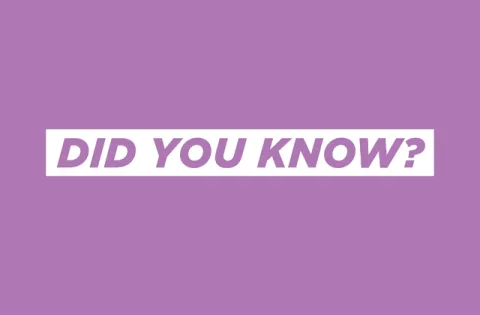 Did you know? with purple background