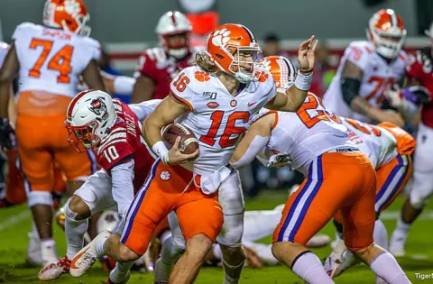 Football player running with ball