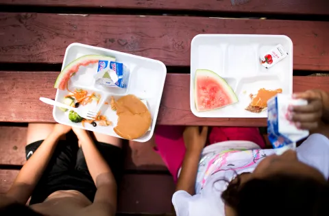 Meals served at summer site